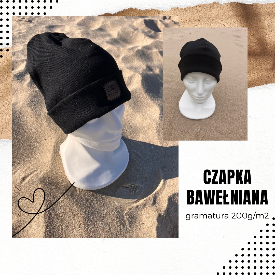 czapka bawełniana z logo - obrazek 2