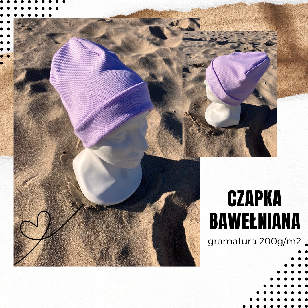 czapka bawełniana z logo - obrazek 3