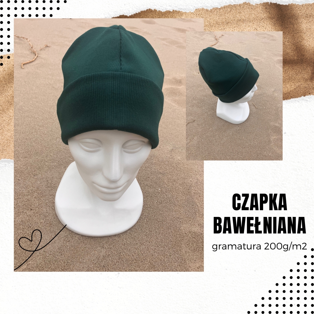 czapka bawełniana z logo - obrazek 6